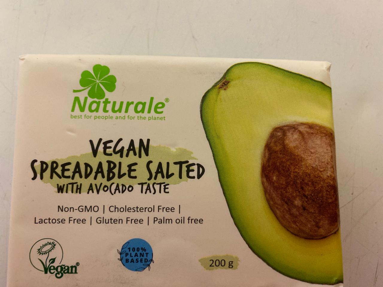 Fotografie - Vegan spreadable salted with avocado paste