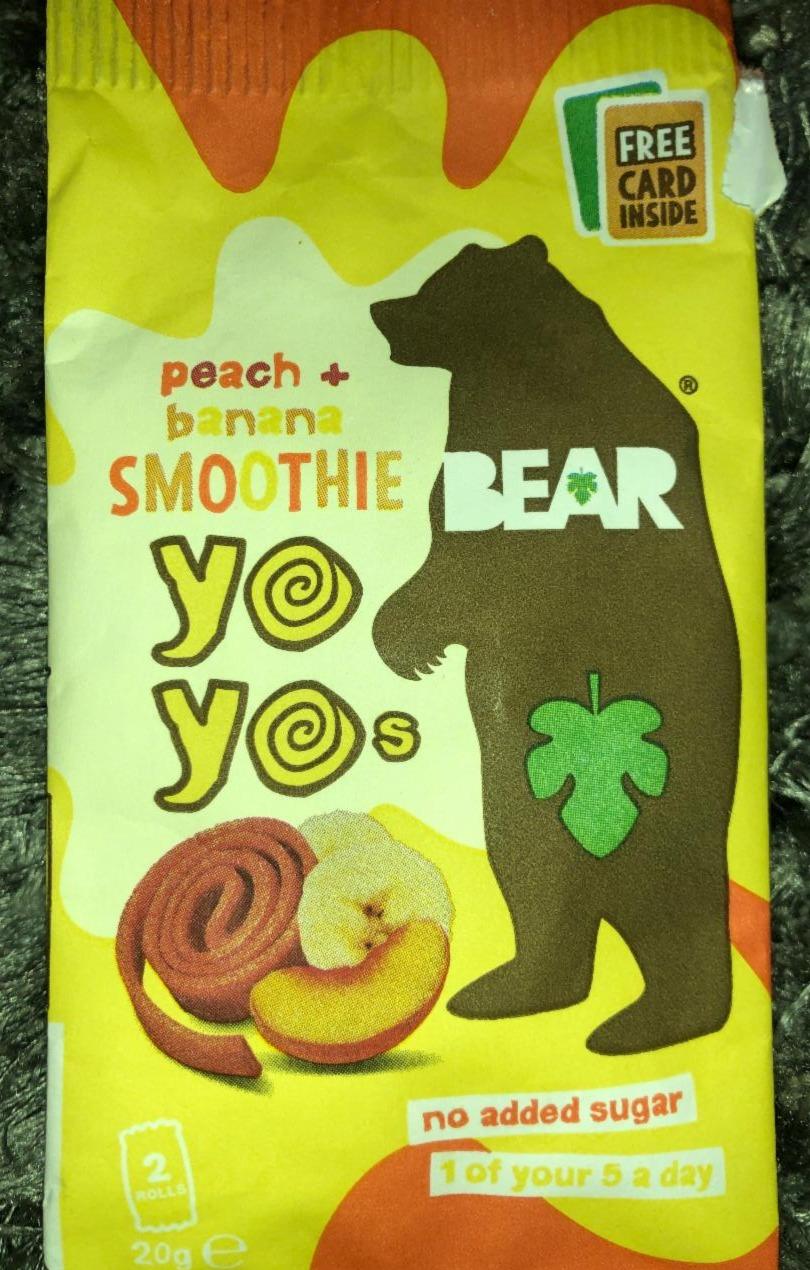 Fotografie - Smoothie peach + banana Bear