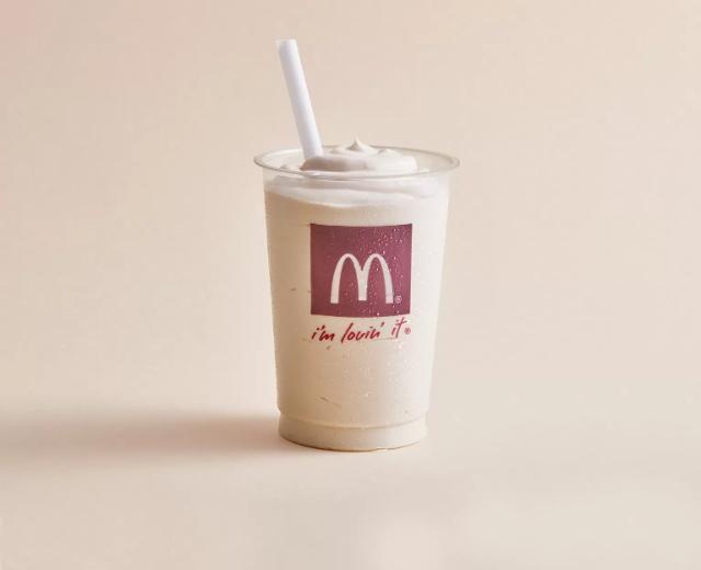 Fotografie - Milk Shake McDonald's vanilkový