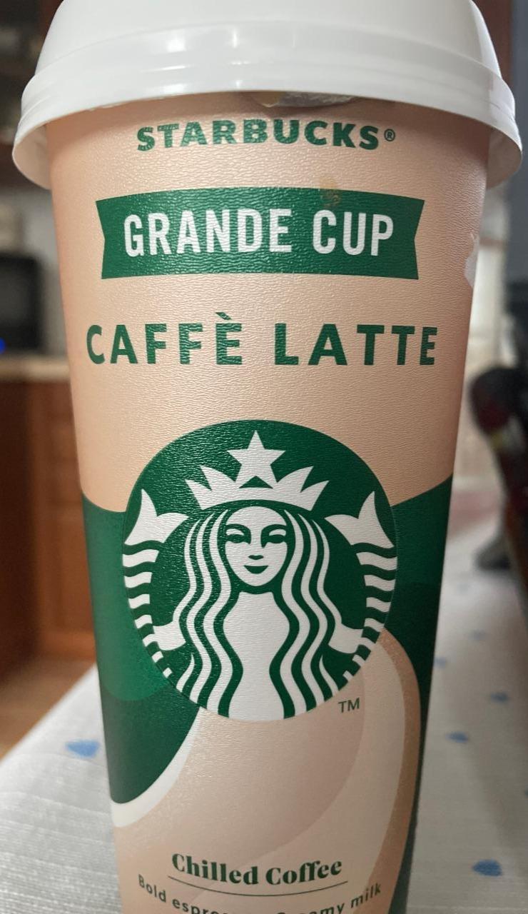Fotografie - Grande cup Caffé Latte Starbucks