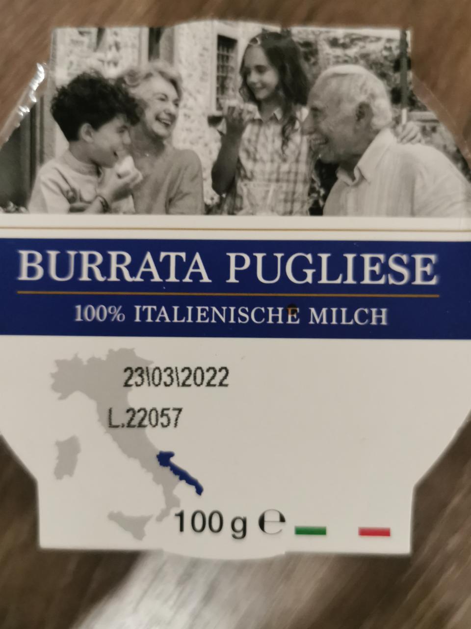 Fotografie - Burrata pugliese