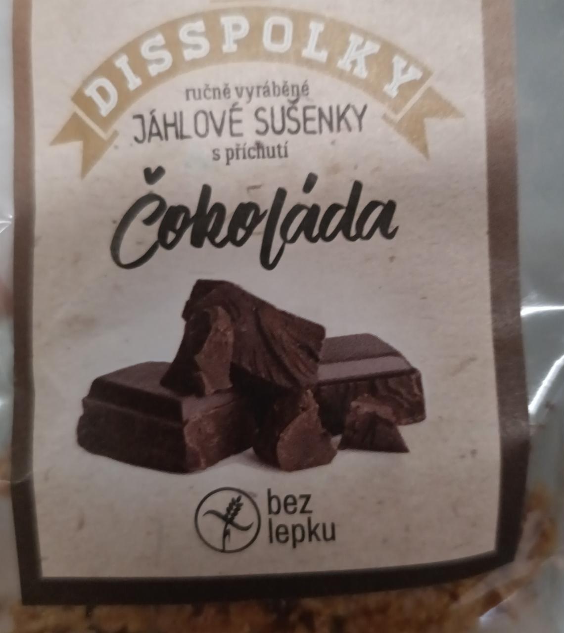 Fotografie - Jáhlové sušenky Čokoláda Disspolky