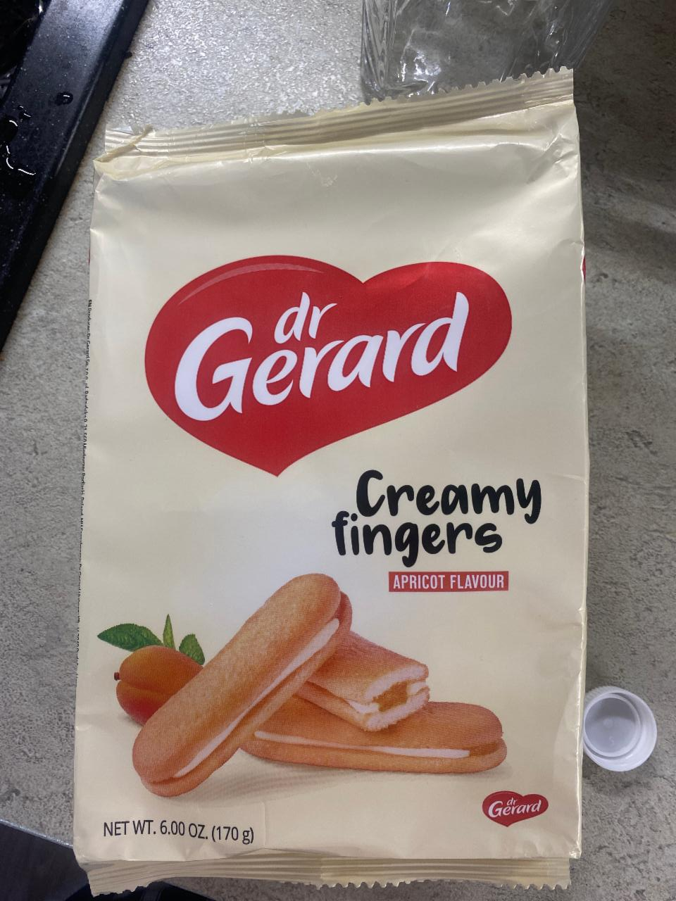 Fotografie - Creamy Fingers Apricot Flavour dr Gerard