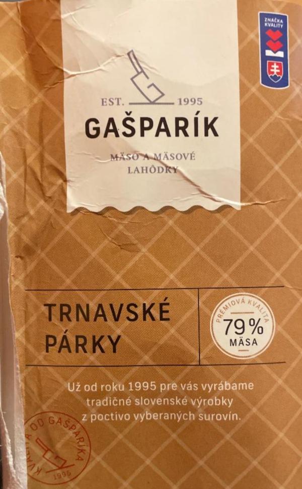 Fotografie - Trnavské párky Gašparík