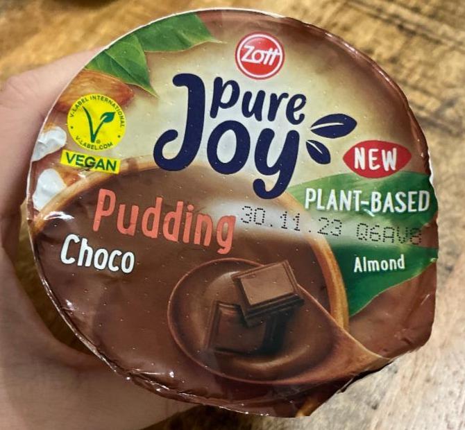 Fotografie - Pure Joy Pudding Choco Plant-Based Almond Zott