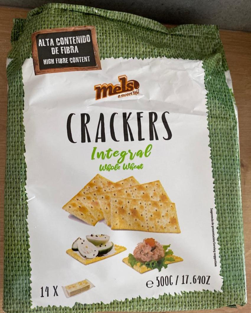 Fotografie - Crackers Integral Whole Wheat mels