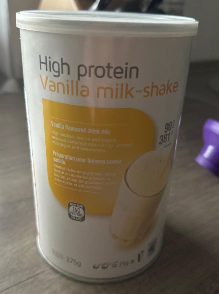 Fotografie - High protein Vanilla milk-shake Speediet