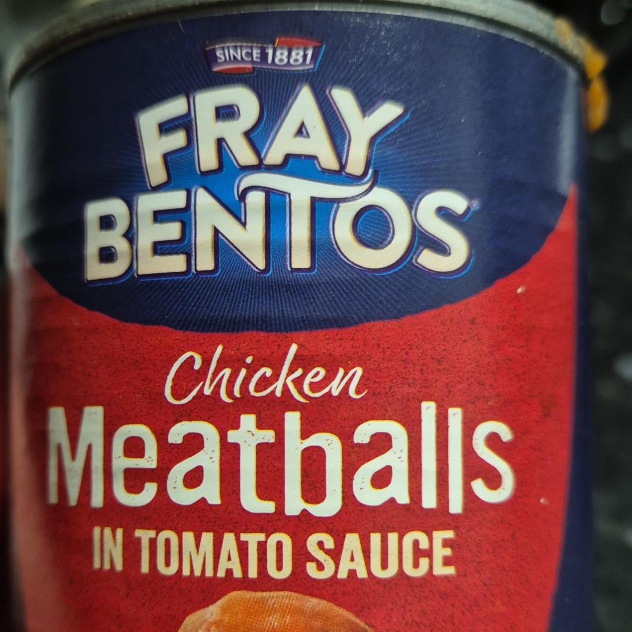 Fotografie - Chicken Meatballs in tomato sauce Fray Bentos