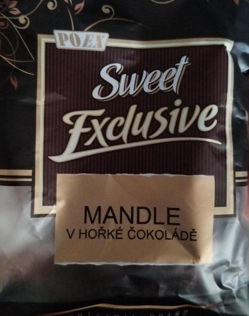 Fotografie - Sweet Exclusive Mandle v hořké čokoládě Poex