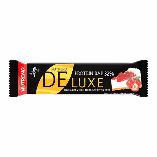 Fotografie - Deluxe protein bar 32% strawberry cheesecake Nutrend