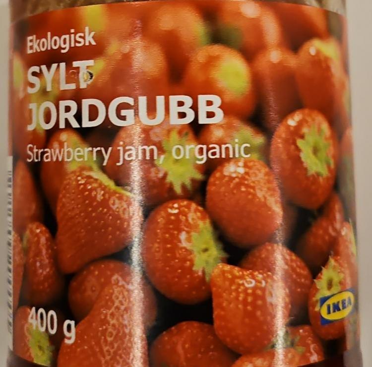 Fotografie - Ekologisk Sylt Jordgubb Strawberry jam Ikea