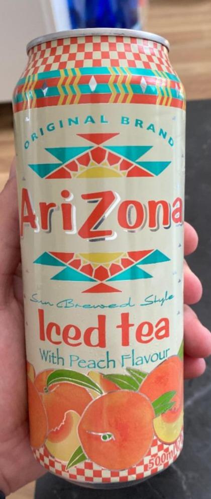 Fotografie - Iced tea with Peach flavour AriZona