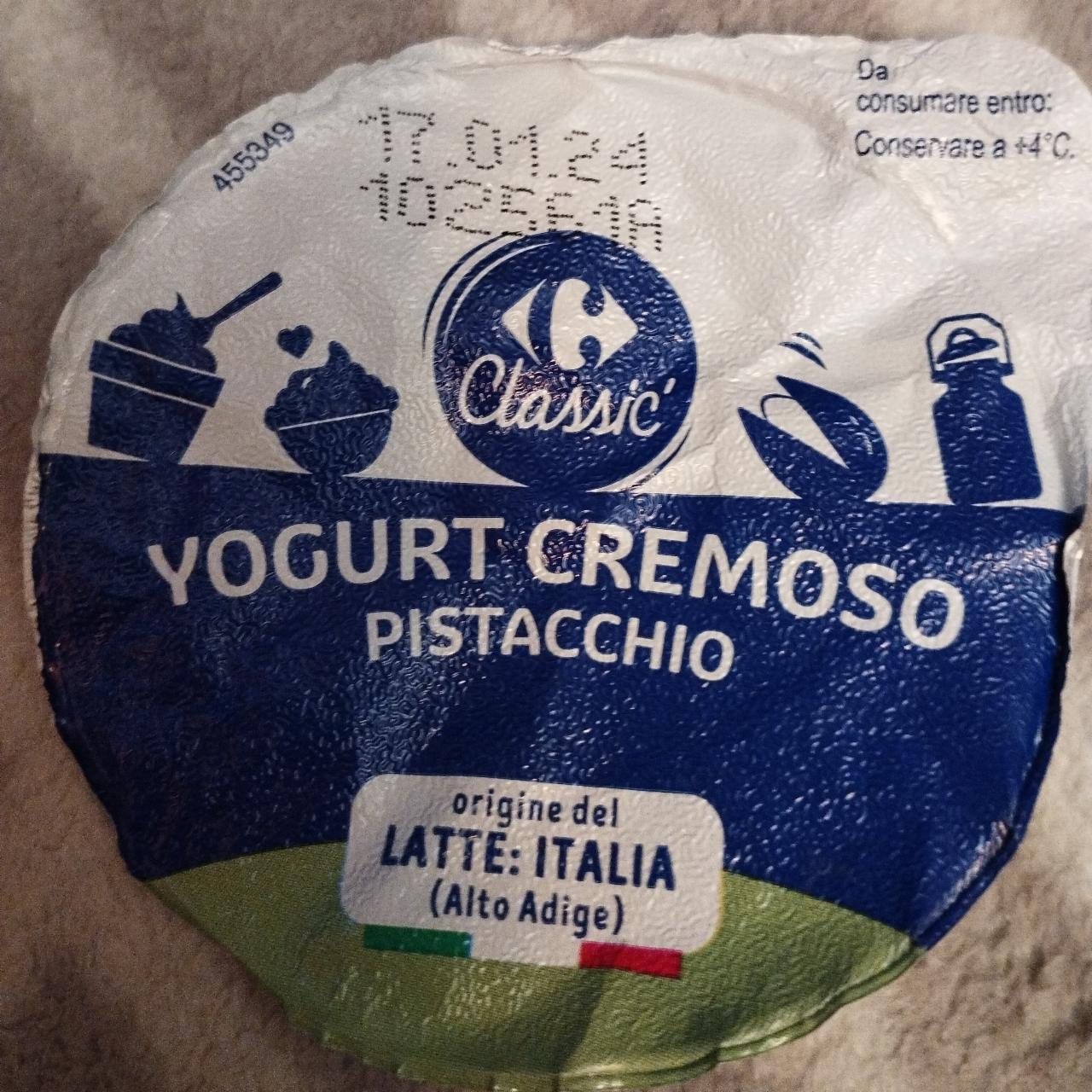 Fotografie - Yogurt cremoso pistacchio C Classic