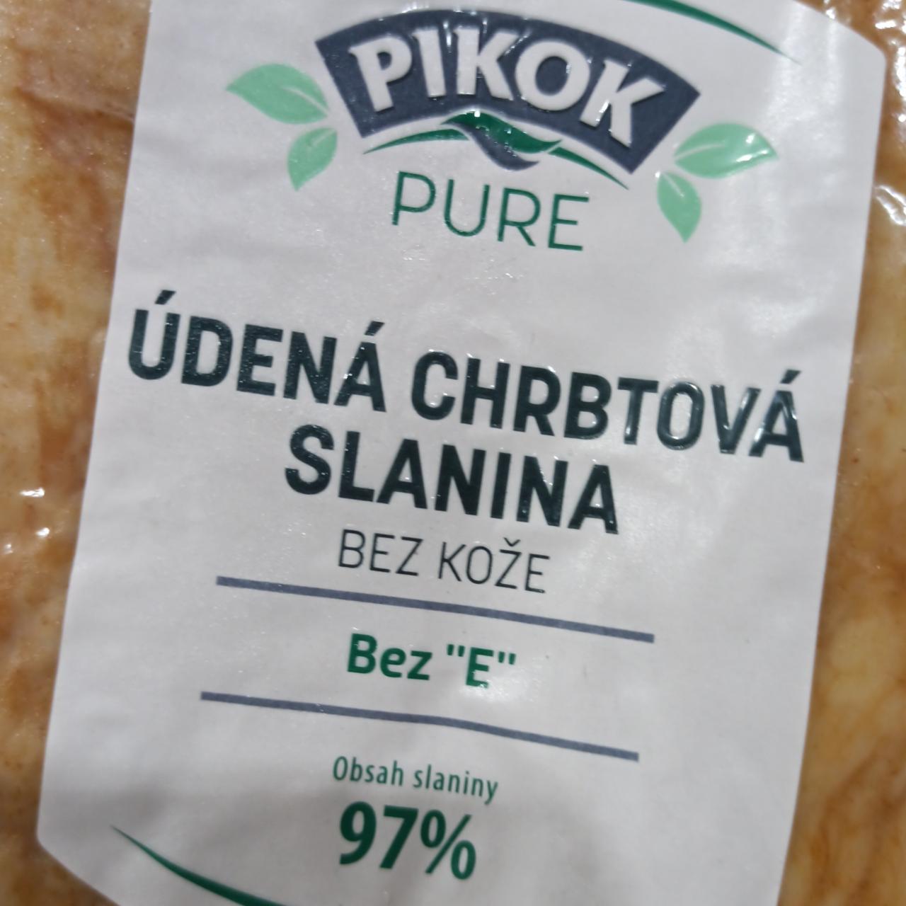 Fotografie - udena chrbtova slanina bez koze Pikok Pure
