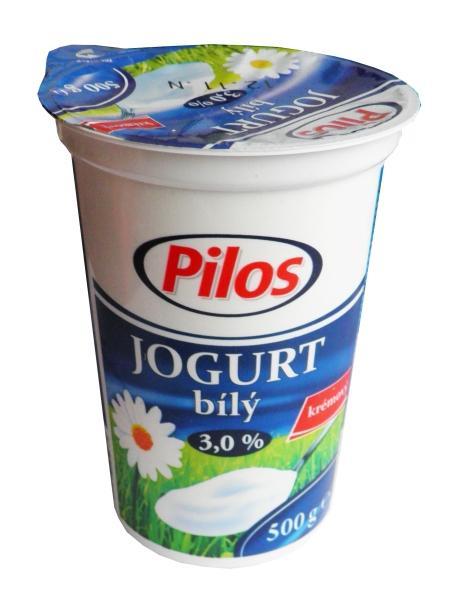 Fotografie - Pilos biely jogurt 3,0 % tuku