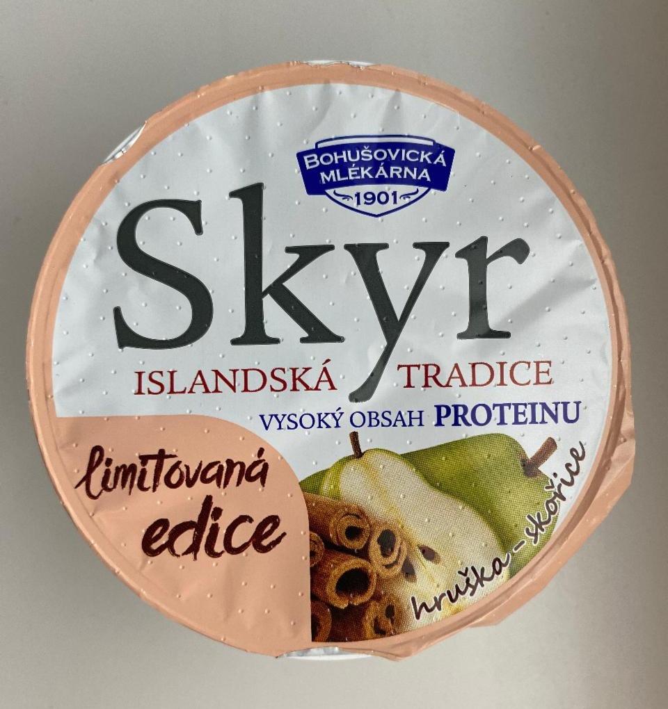Fotografie - Skyr Islandská Tradice hruška - skořice Bohušovická mlékárna