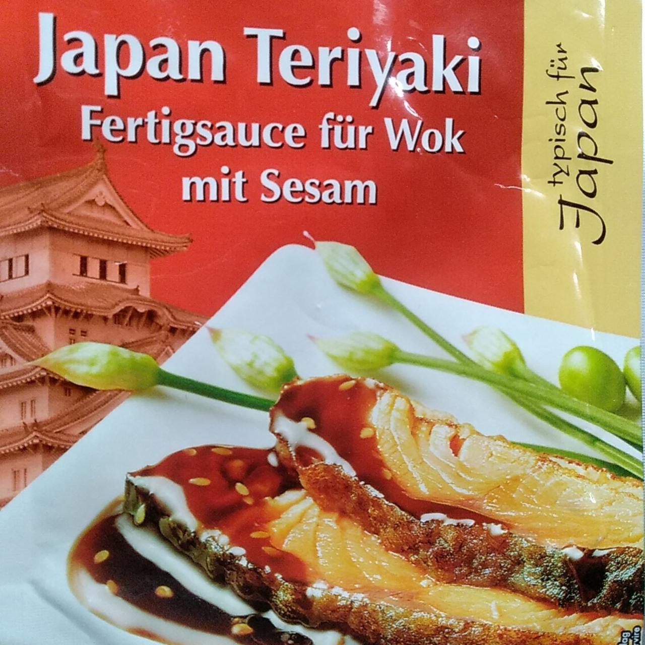 Fotografie - Japan Teriyaki Fertigsauce für Wok mit Sesam