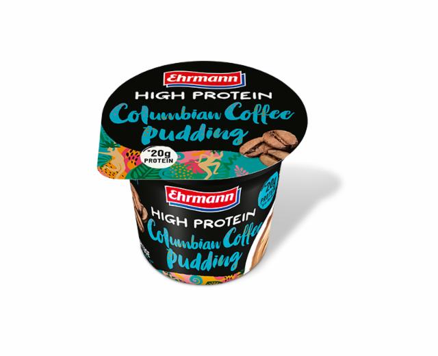Fotografie - Hight protein Columbian Coffee pudding Ehrmann