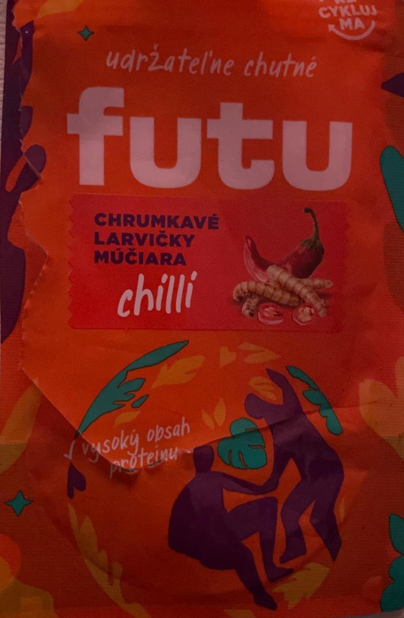 Fotografie - Chrumkavé larvičky múčiara chilli Futu