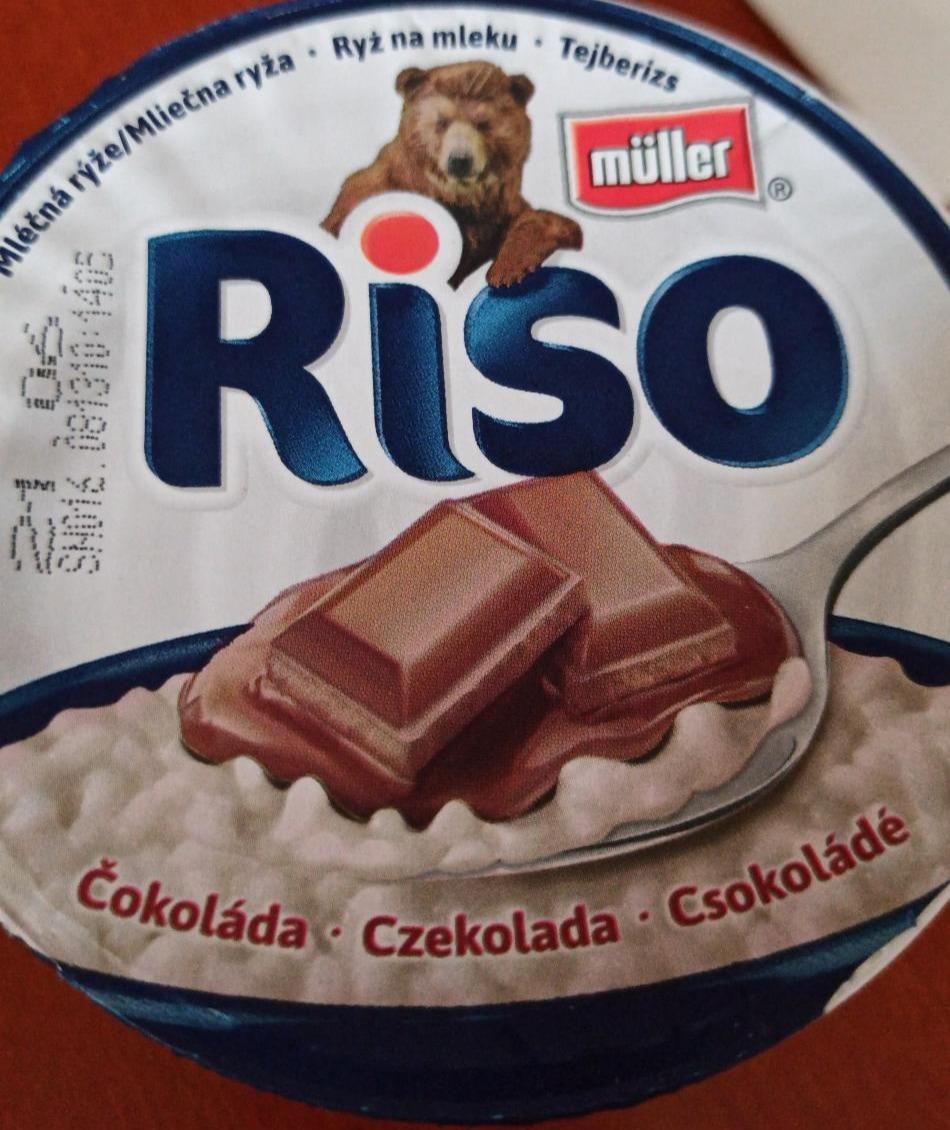 Fotografie - mliečna ryža Riso čokoláda Müller