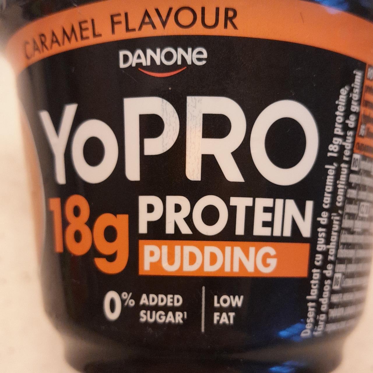 Fotografie - YoPro Protein Pudding 18g Caramel flavour Danone