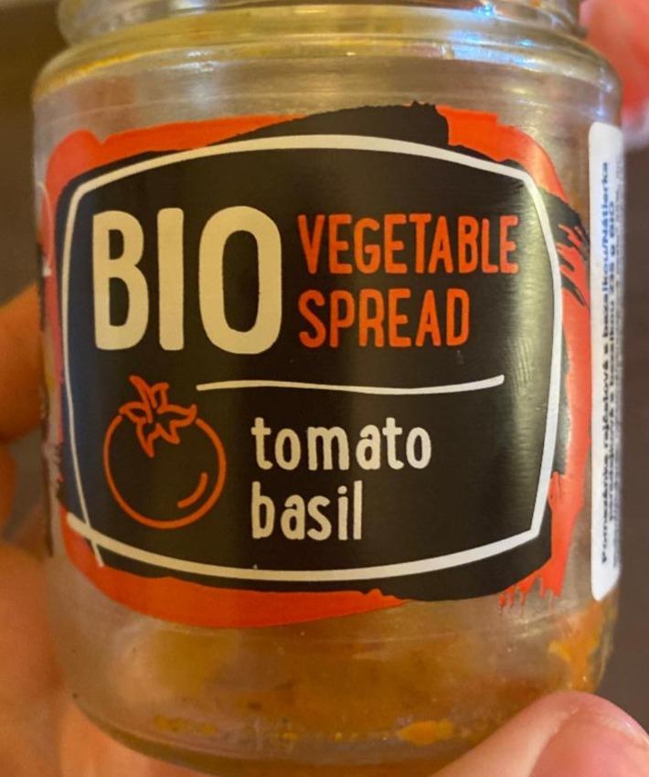 Fotografie - Bio Vegetable spread tomato basil