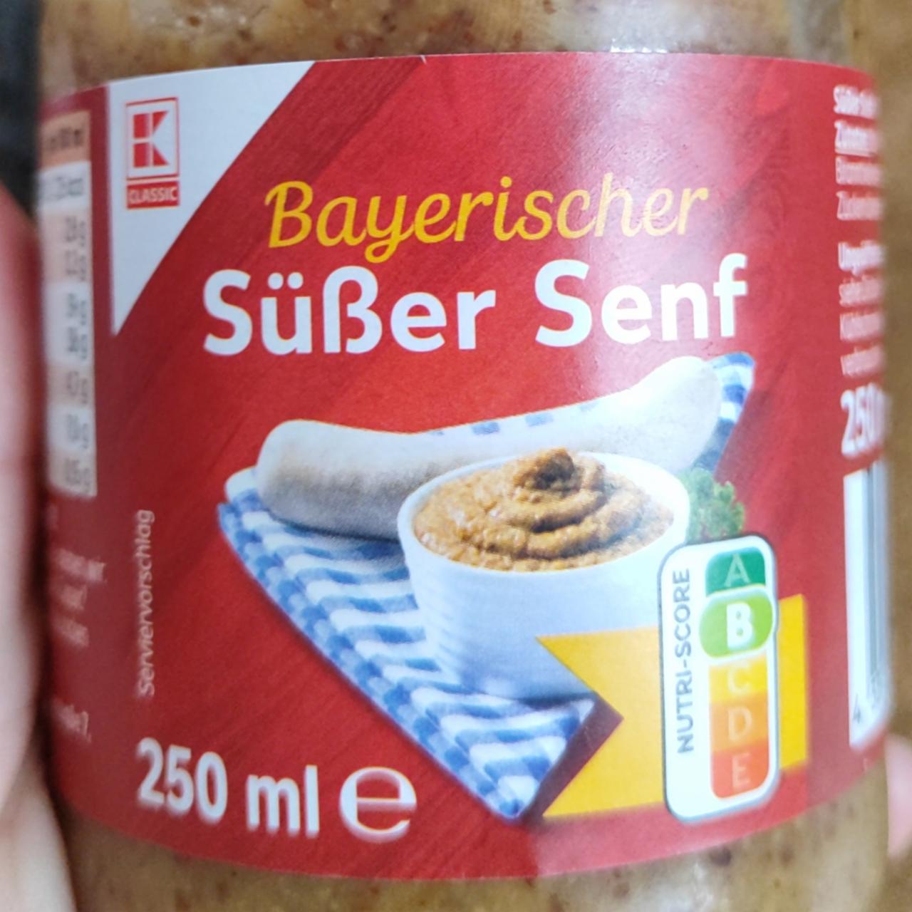 Fotografie - Bayerischer Süsser Senf K-Classic