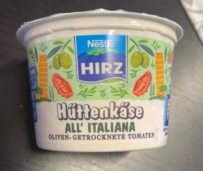 Fotografie - Hüttenkäse all' Italiana Hirz Nestlé