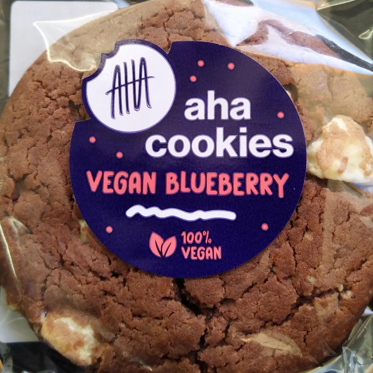 Fotografie - aha cookies vegan blueberry