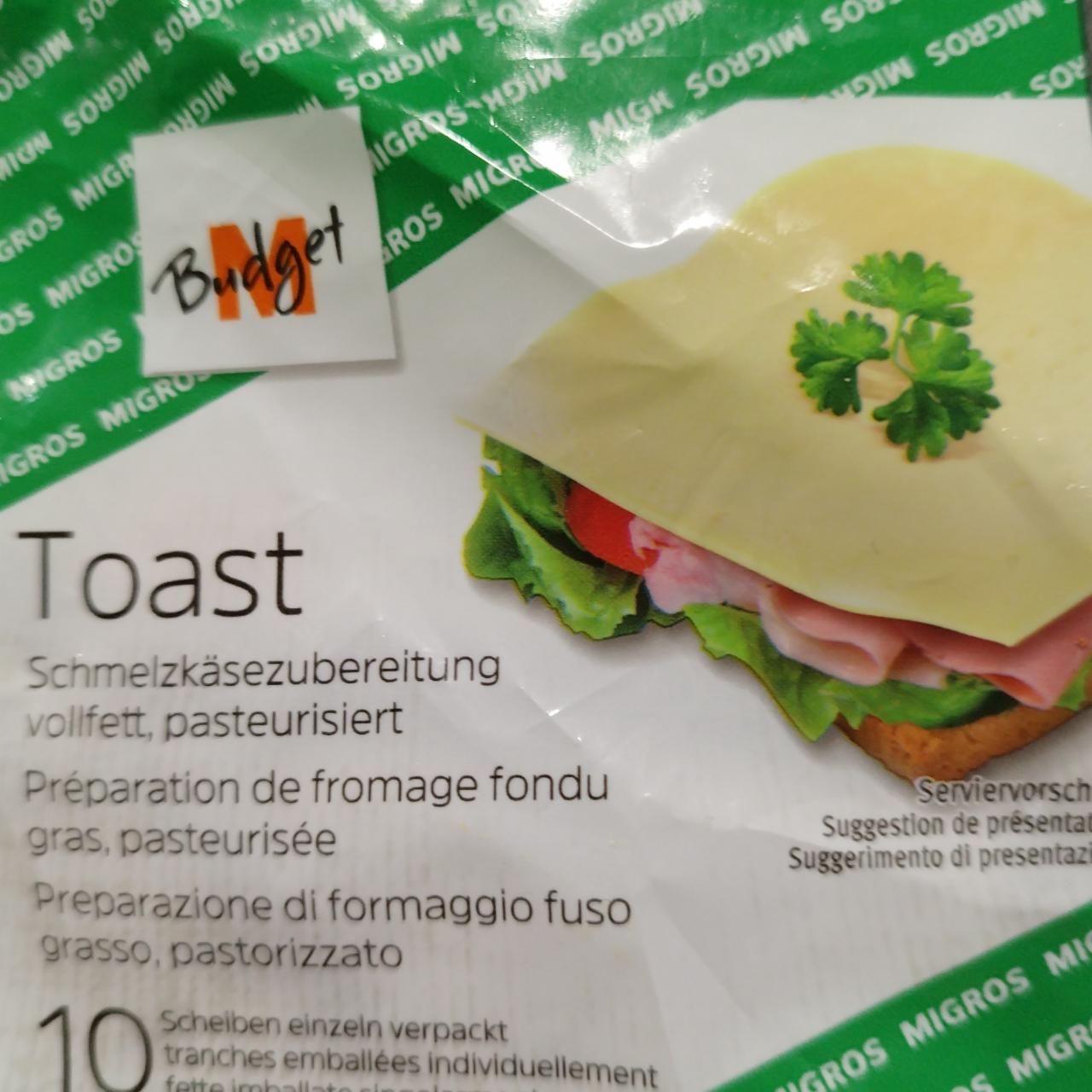 Fotografie - Toast Schmelzkäsezubereitung M Budget