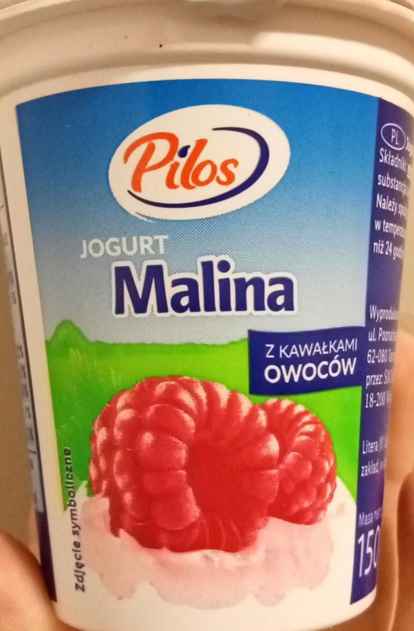 Fotografie - jogurt malinový Pilos