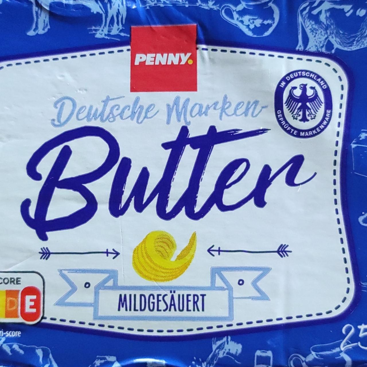 Fotografie - Deutsche Marken-Butter Penny