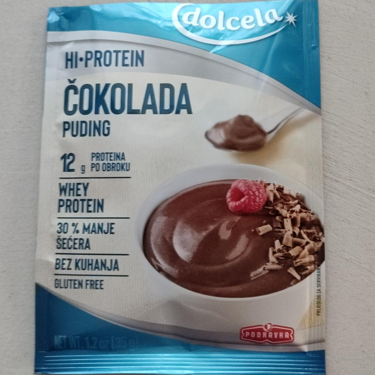 Fotografie - Hi-Protein čokolada puding Dolcela