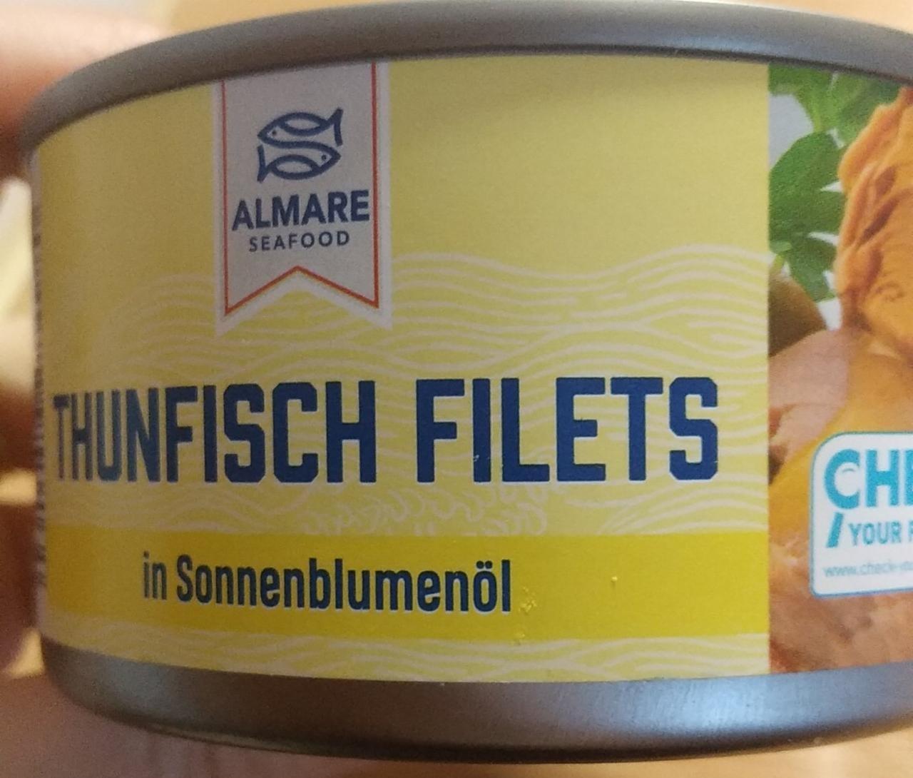 Fotografie - Thunfisch Filets in Sonnenblumenol Almare Seafood