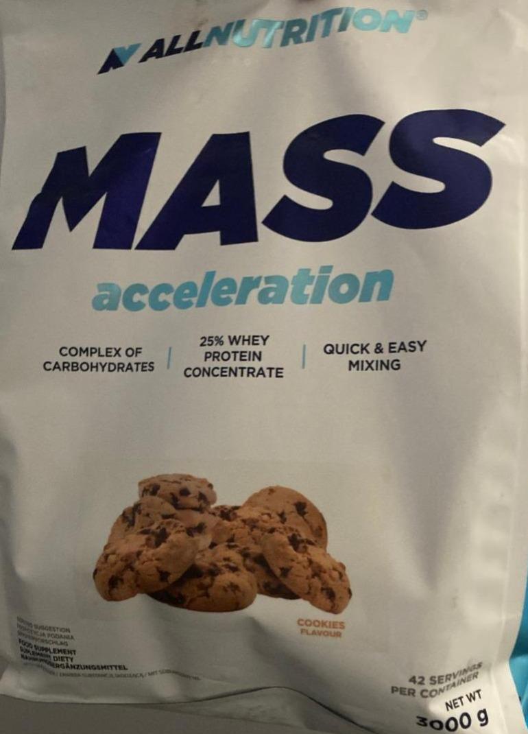Fotografie - Mass acceleration Cookies Allnutrition