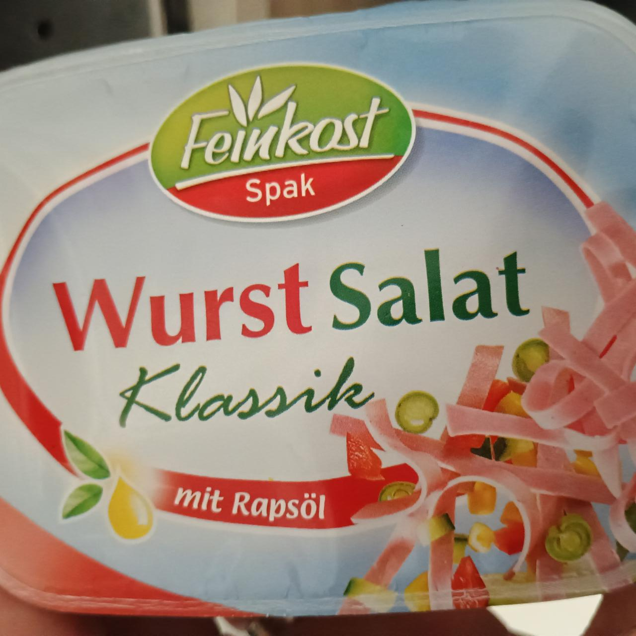 Fotografie - Wurst Salat Klassik Feinkost Spak