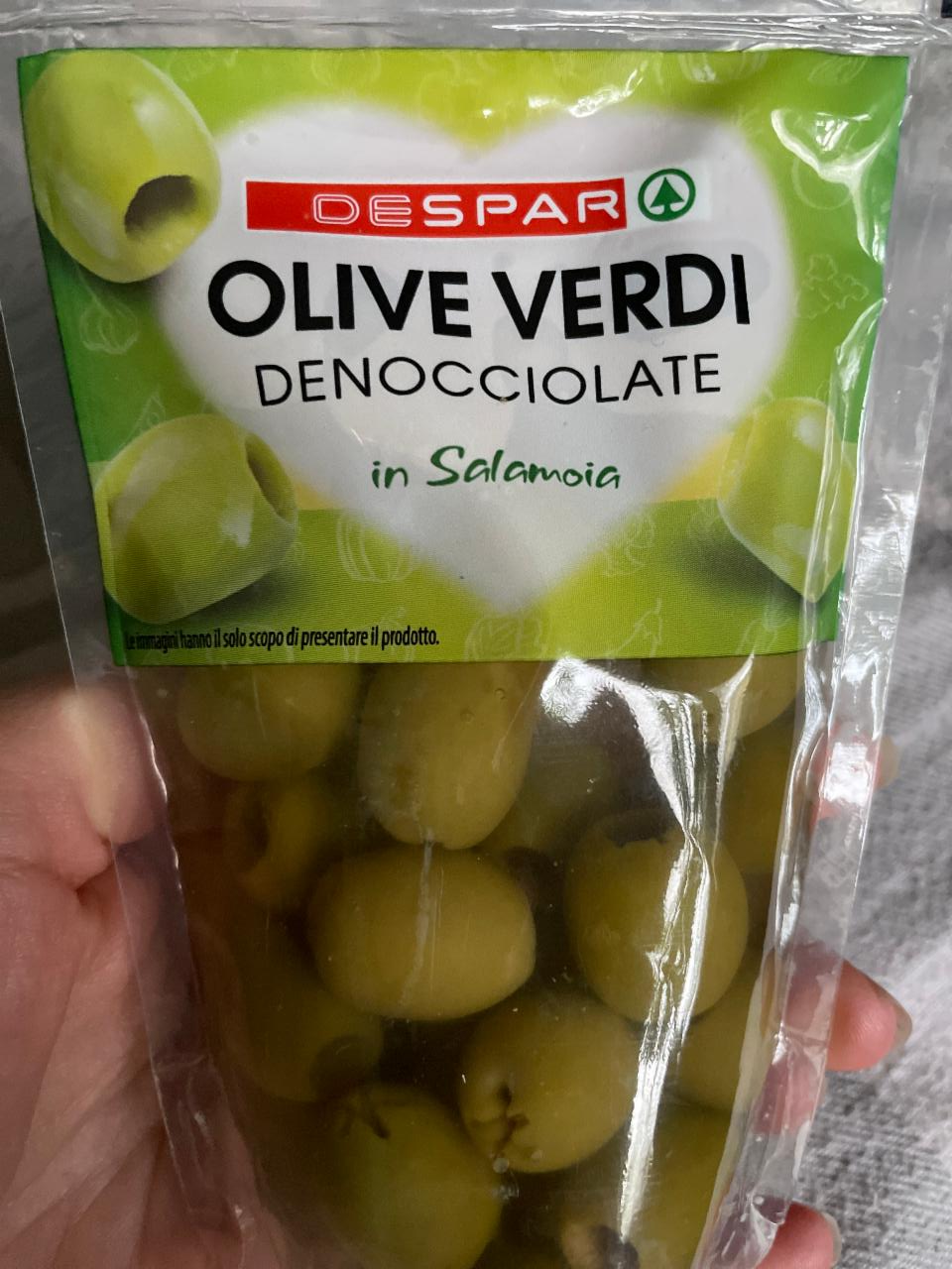 Fotografie - olive verdi denocciolate in salamoia despar