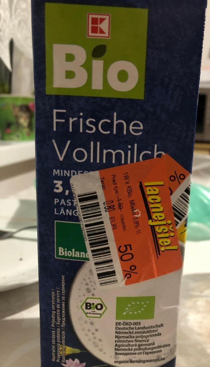 Fotografie - Frische Vollmilch 3,5% K-Bio
