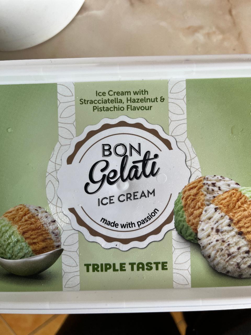 Fotografie - Gelatelli Triple taste ice cream