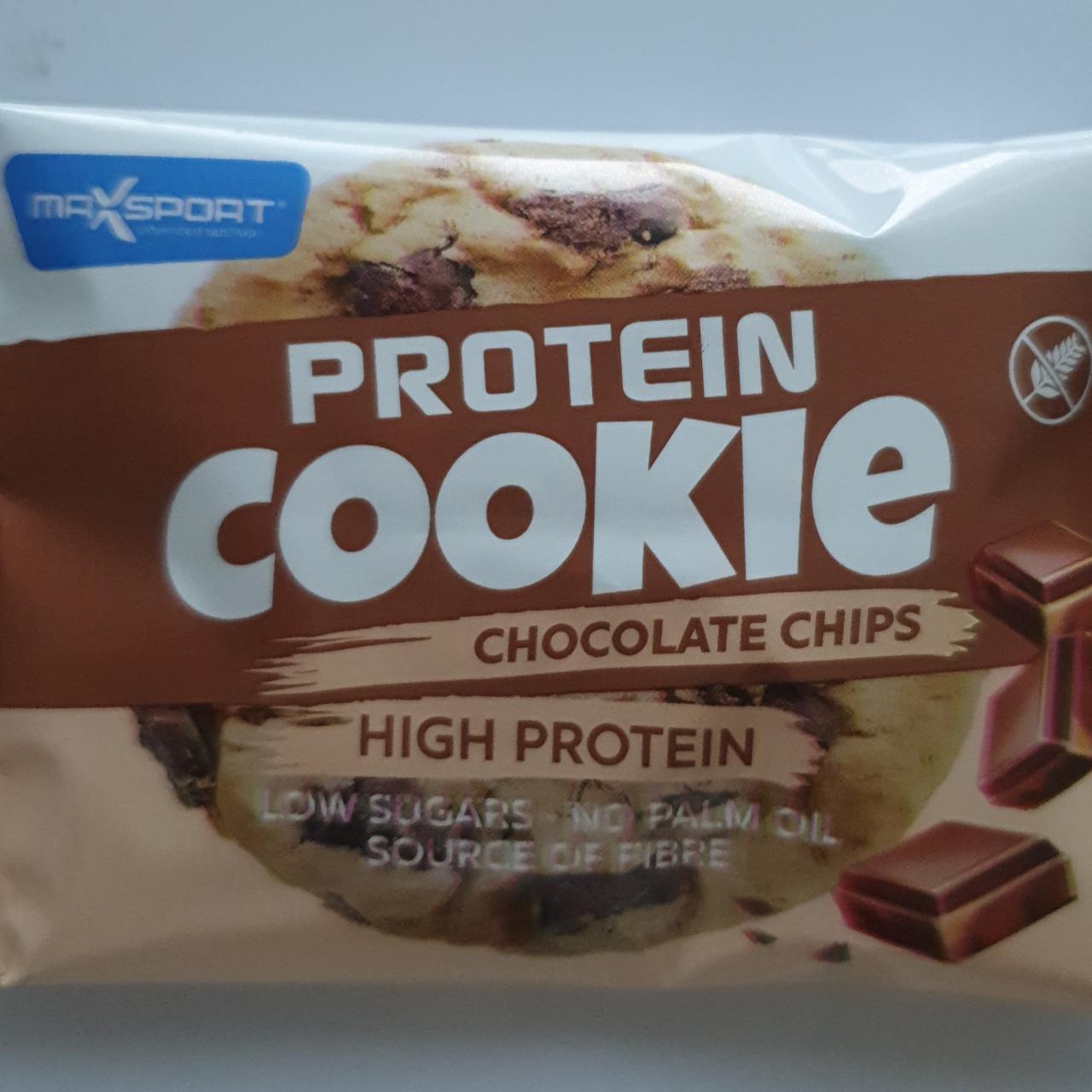 Fotografie - Protein Cookie chocolate chips MaxSport