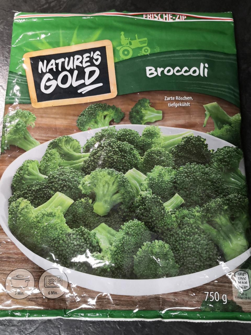 Fotografie - Broccoli tiefgekühlt Nature's Gold Hofer