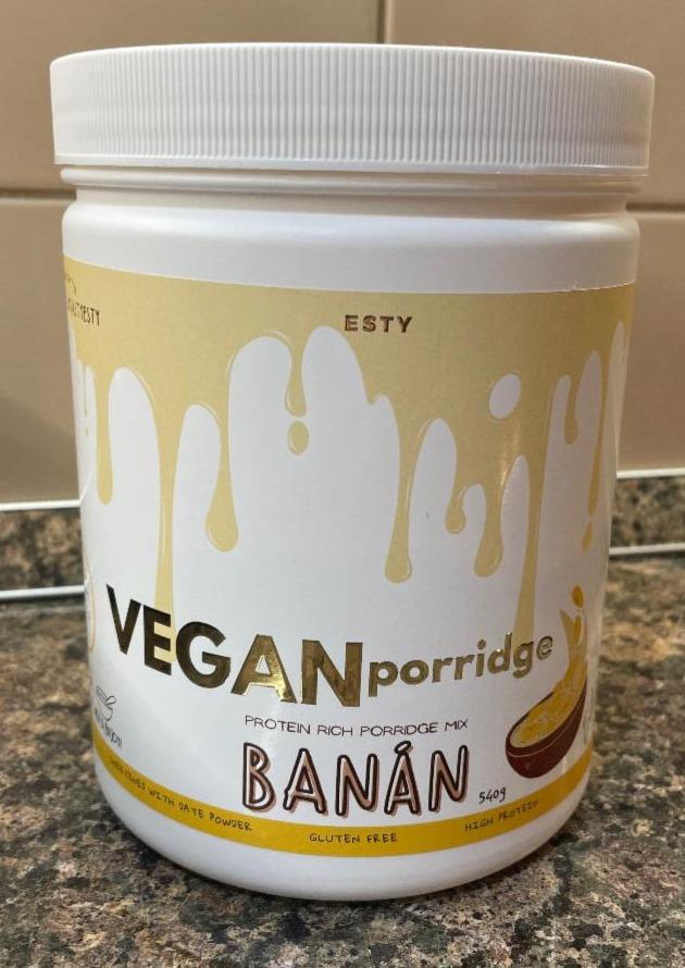 Fotografie - Vegan Porridge Banán Esty