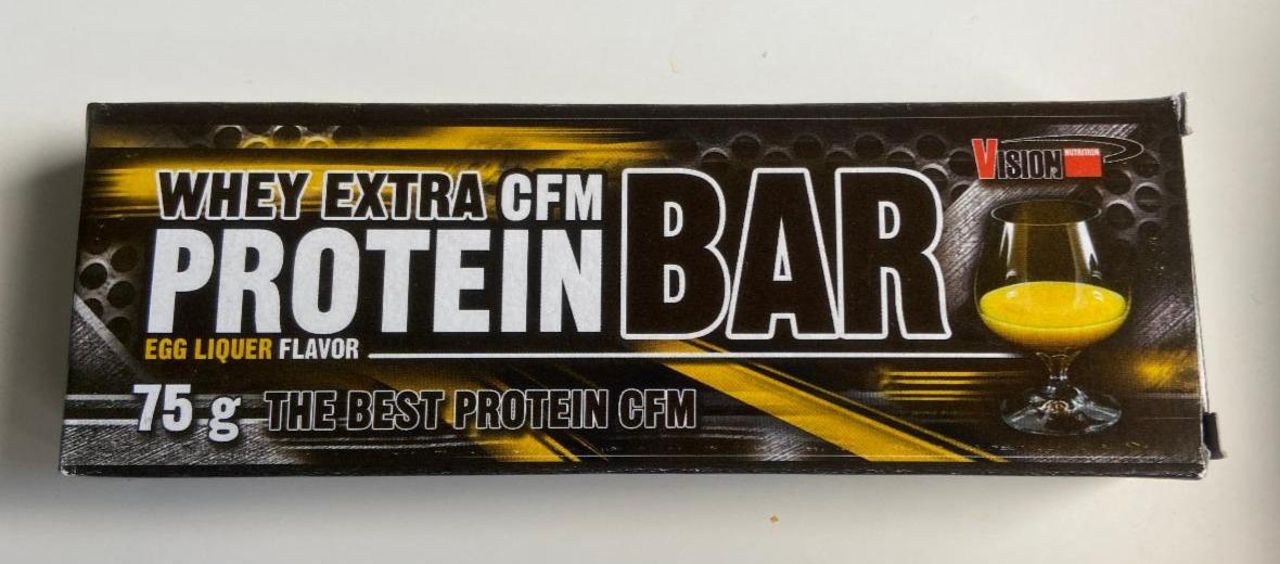 Fotografie - Whey Extra CFM Protein Bar ECQ Liquer flavor