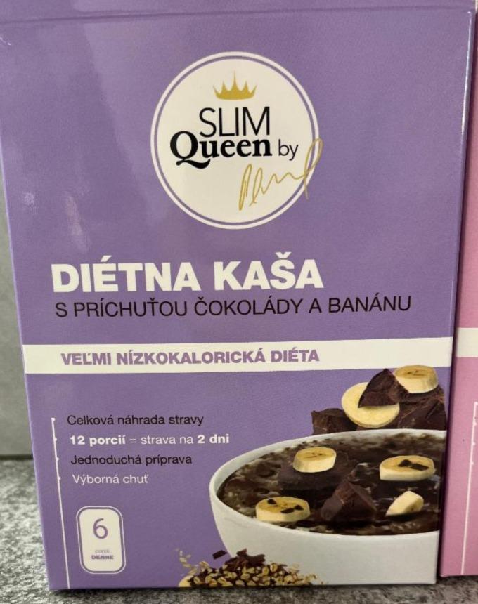 Fotografie - Diétna kaša s príchuťou čokolády a banánu Slim Queen