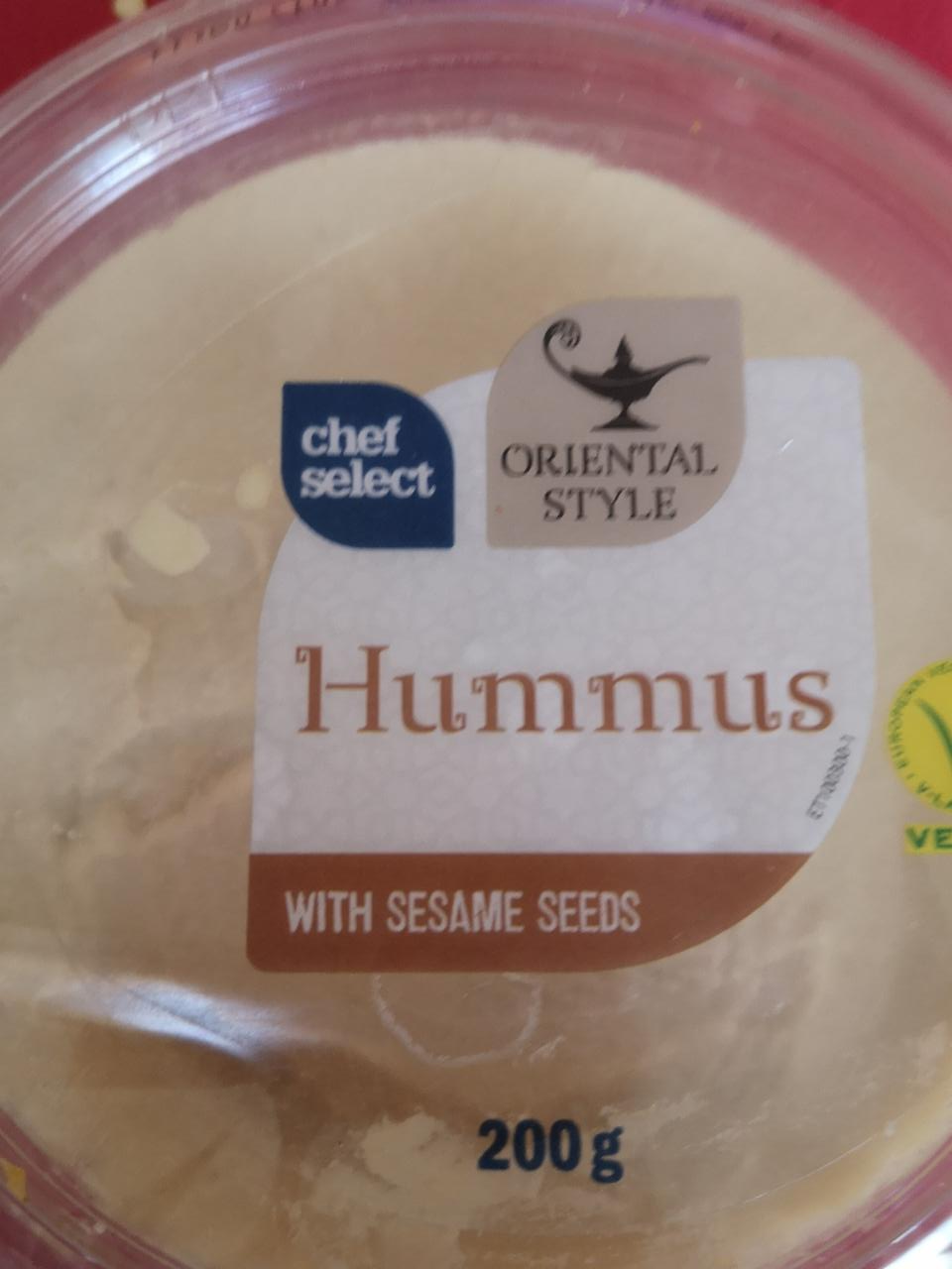 Fotografie - Hummus with Sesame Seeds Chef Select