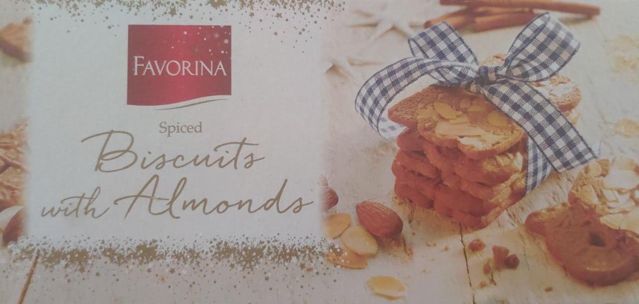 Fotografie - Favorina Spiced Biscuits with Almonds