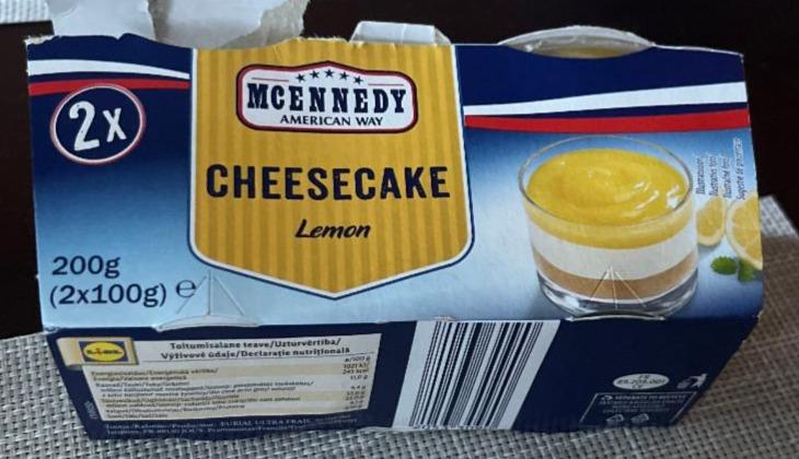 Fotografie - Cheesecake Lemon McEnnedy American Way