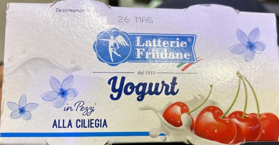 Fotografie - Yogurt in Pezzi Alla Ciliegia Latterie Friulane