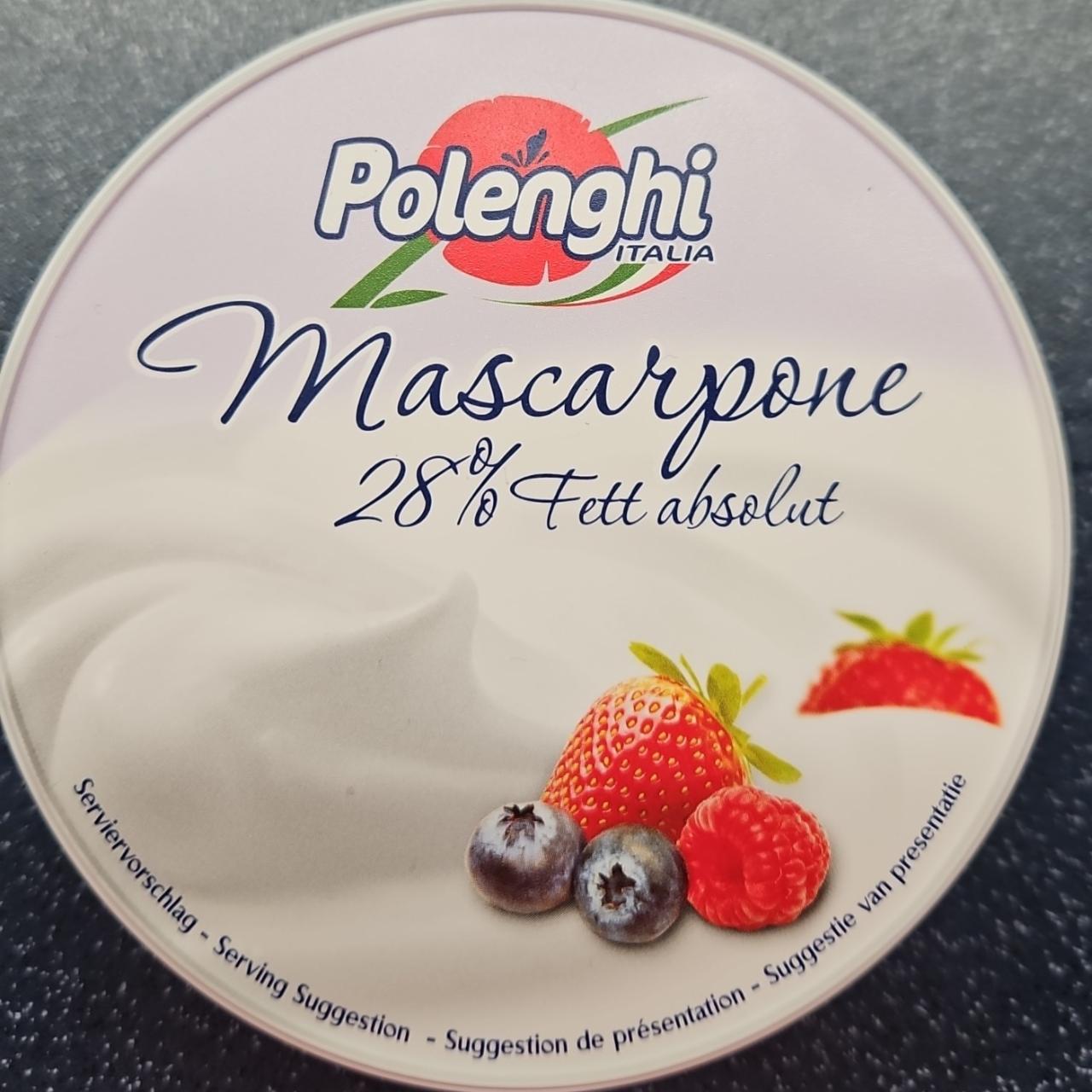 Fotografie - Mascarpone 28% Fett absolut Polenghi Italia