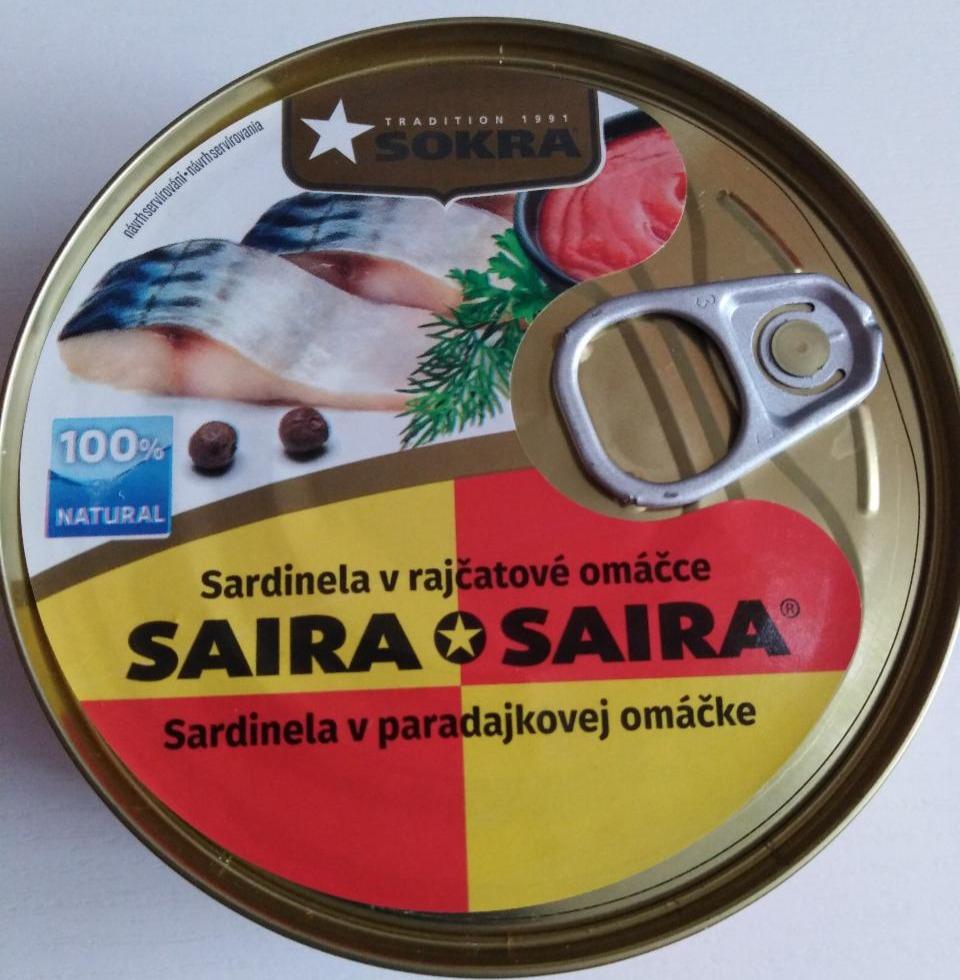 Fotografie - Sardinela v rajčatové omáčce Saira